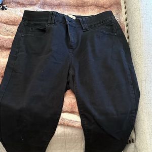 Democracy, high rise, black AB technology jeans!! Like new! Size 14